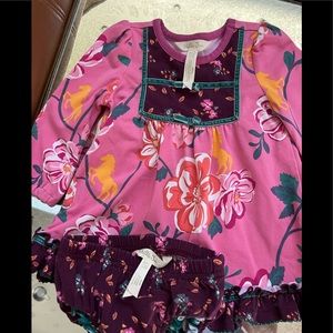 EUC MATILDA JANE BABY DRESS WITH DIAPER COVER